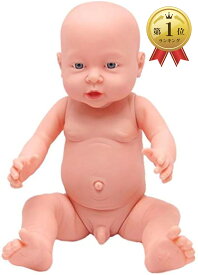 【楽天ランキング1位入賞】morytrade 病院ごっこ 沐浴 人形 ママドール 動く人形 ベビーマッサージ 用 赤ちゃん かわいい 綺麗な瞳 40cm 男の子A (男の子A)