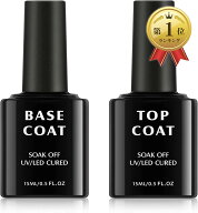【楽天ランキング1位入賞】ジェルネイル ベースコート トップコート ジェルネイル用 15ml 2本セット 拭き…