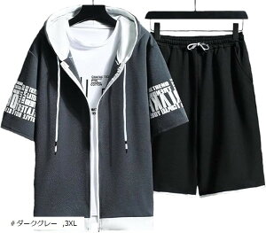 GveBI Xg[g tWbv  p[J[ n[tpc  ㉺Zbg Y (_[NO[, 3XL)