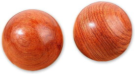 木製ボール マッサージ リハビリ ツボ押し インテリア グッズ セット 高齢者( 2個入り)