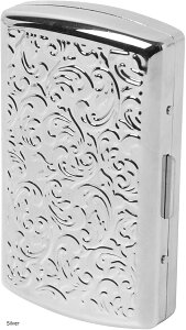 yyVLO1ʓ܁z̃VKbgP[Xɂ́A85mm̃VKbgp10`12̃M[TCỸVKbg[ł܂ Silver (Silver)