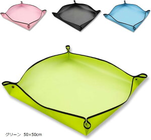 ���|�V�[�g �����` �h�� ���� �܏�� �K�[�f�j���O �A���ւ� ���|�p�i (�O���[�� 50x50cm)