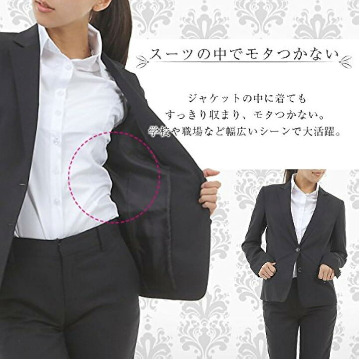 楽天市場 半袖 ブラウス シャツ レディース Yシャツ 白 前開き 襟付き ホワイト Sサイズ ホワイト Sサイズ スピード発送 Reapri リアプリ