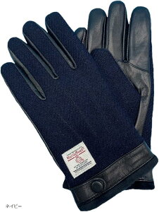 �n���X�c�C�[�h HARRIS Tweed x�r�v��� �����Y �X�}�z�Ή� ���{�A �l�C�r�[ HBGL008 NV (�l�C�r�[, M)