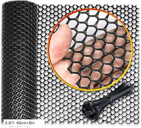 【楽天ランキング1位入賞】転落防止 ネット ベランダ 階段 窓 落下防止 安全 プラスチック メッシュ diy 0.8穴 40cmx8m (0.8穴 40cmx8m)