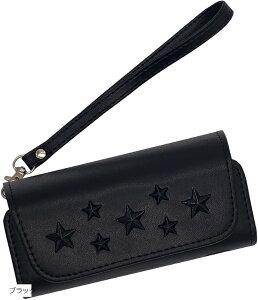 ケースCompatible with IQOS-ILUMA/prime/i対応PUレザーケースコンパチブル対応アイコスイルマカバー対応持ち運びに収納 (ブラック)