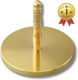 【楽天ランキング1位入賞】灰押さえ 仏具 小さい 模様 灰ならし 茶道具 香道具 直径6cm (直径6cmx高さ5cm)