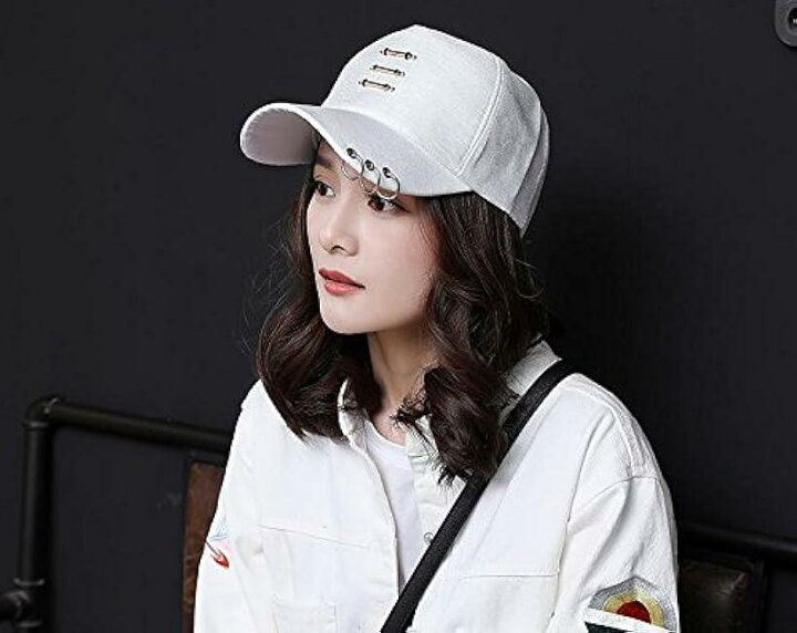 新着商品 帽子 キャップ 白 飾り ユニセックス ホワイト 韓国 ストリート