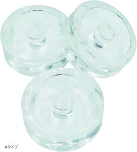 ガラスウエイト 発酵 重石 おもり 蓋 3個セット 漬物 ザワークラウト Aタイプ