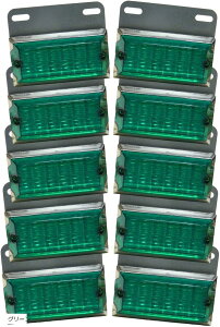 ݊igbNp TCh }[J[ p^ 12 LED 24V W v ėp 10 Zbg IW/u[/zCg/O[ (O[)