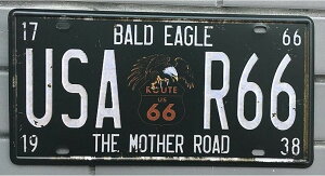 �i���o�[�v���[�g �A���e�B�[�N �u���L ���g���v���[�g ���B���e�[�W �� ROUTE 66 ���[�g66 Mother Road �}�U�[���[�h �n�Q�^�J be (36.���[�g66 �}�U�[���[�h)