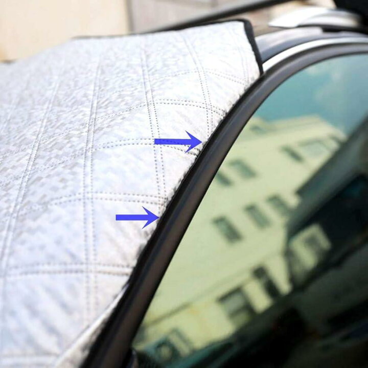 楽天市場 楽天ランキング1位入賞 フロントカバー 車 凍結防止シート フロントガラスカバー 霜よけ 雪対策 日よけ 簡単取り付け スピード発送 Reapri リアプリ