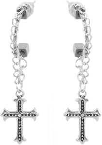 �\���� �s�A�X �N���X�`�F�[�� �����p2���� �����O �t�[�v �����Y �A�N�Z�T���[ (silver black)