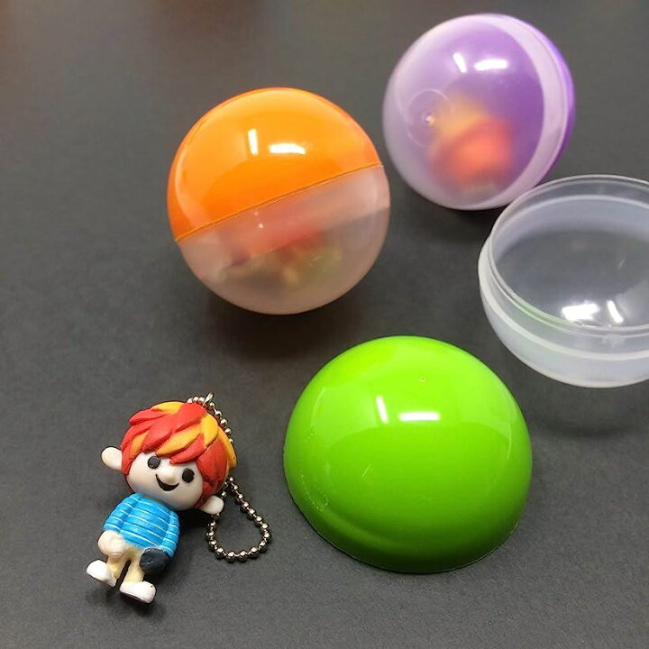 楽天市場 ガチャガチャ カプセル おもちゃ 約45mm 空カプセル トイ パズボム ガチャガチャの景品用に 50個 セット 約45mm 50個 スピード発送 Reapri リアプリ