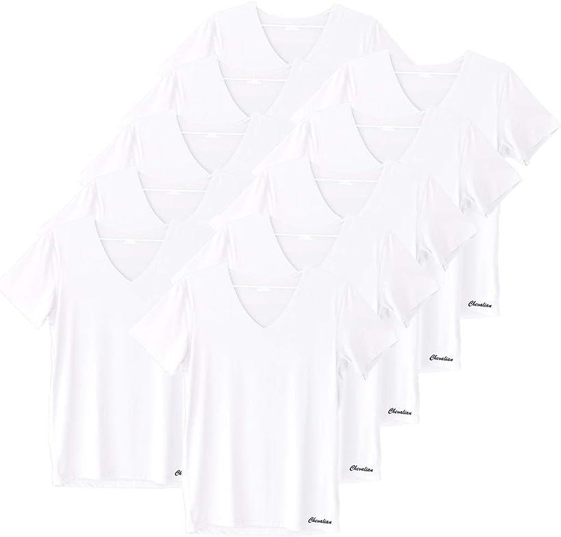 国産品 Chevalian シュバリアン s-001 正規品スーパーSALE×店内全品キャンペーン インナー シャツ Tシャツ メンズ 10枚セット ホワイト 3XL シームレス ホワイト，3XL