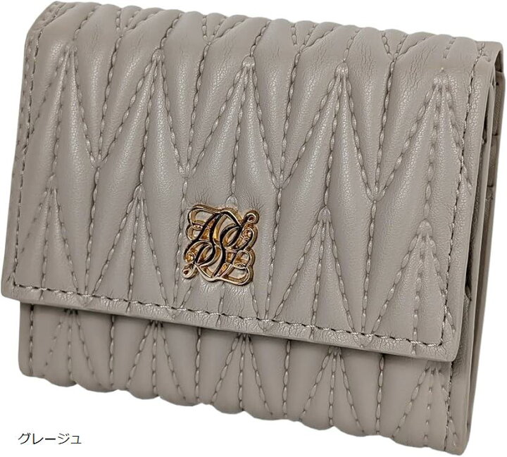 楽天市場】三つ折り財布 レディース ミニ 小さめ コンパクト おしゃれ 可愛い ウォレット スナップボタン式 小銭入れ 手のひらサイズ 通勤 通学  普段使い R66 (グレージュ) : スピード発送 Reapri（リアプリ） [売店] ミニ財布 レディース 三つ折り スナップボタン ウォレット 手のひらサイズ カード、小銭入れ 小さい財布 コンパクト かわ