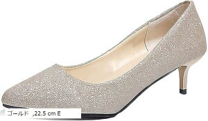 �p���v�X ���f�B�[�X �q�[�� �V���[�Y �C ���� �O���b�^�[ �S�[���h 22.5cm (�S�[���h, 22.5 cm E)