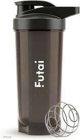 【楽天ランキング1位入賞】フタイ プロテインシェイカー (ブラック)
