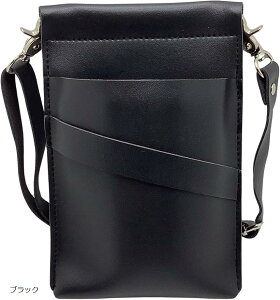 美容師 シザー ケース バック PVC レザー 4丁 理容師 トリマー スタイリスト ブラック (ブラック)