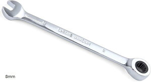 ラチェットレンチ ラチェット式コンビネーションレンチ 72歯ラチェットレンチ スパナセット 両用ヘッド 12点 72ギア メトリック Cr-v 車メンテナンス 組み立て 車載工具 DIY用 自動車整備工具 (