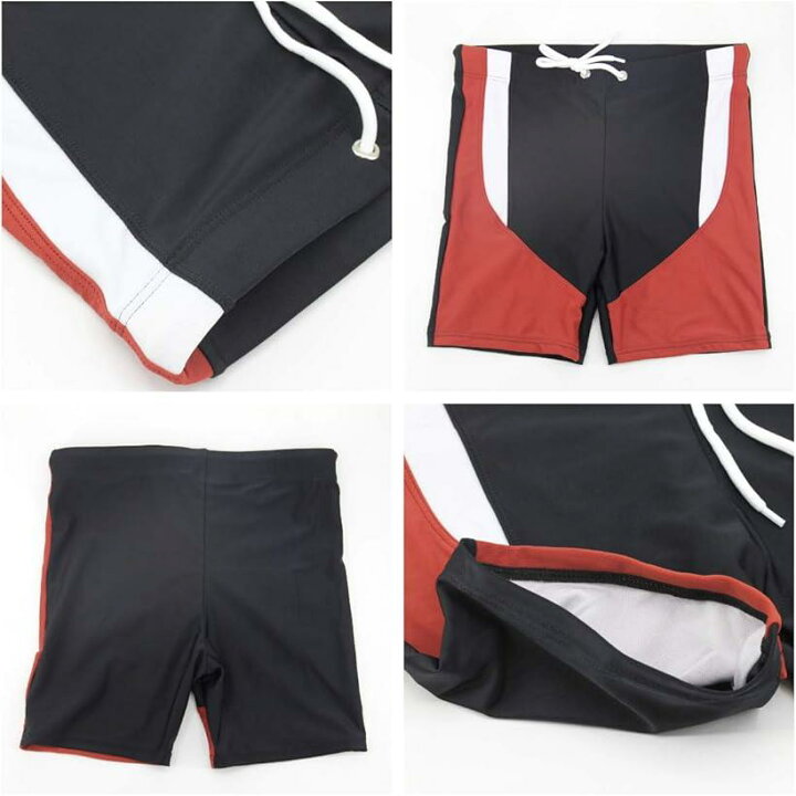 楽天市場 サーフ パンツ オシャレ 水着 ビーチ 海パン カッコイイ 人気 ショート 短め 腰履き メンズ ワインレッド M スピード発送 Reapri リアプリ