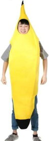 [笑顔一番] コスプレ 全身 バナナ おもしろ コスチューム 衣装 ハロウィン 仮装 学園祭 フリーサイズ コスチューム 黄色 男女共用 大人用 [A273-09] (2) M 160-170 cm