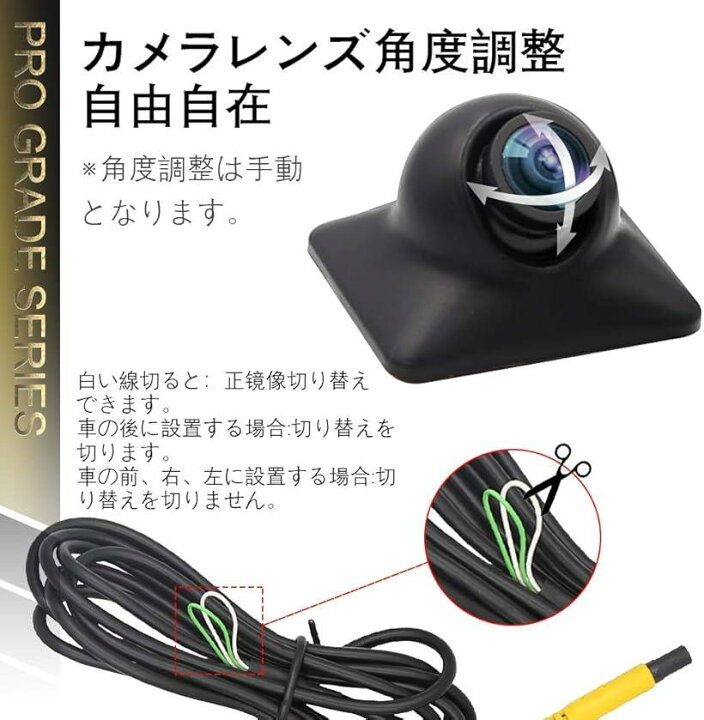 楽天市場 楽天ランキング1位入賞 5インチlcdモニター サイドカメラセット フロントカメラ 正鏡像切り替え サイド死角確認 穴開けなく Rca接続 シガーソケット給電 取り付け簡単 12v 24v通用 Ahd Ahd サイドカメラ スピード発送 Reapri リアプリ