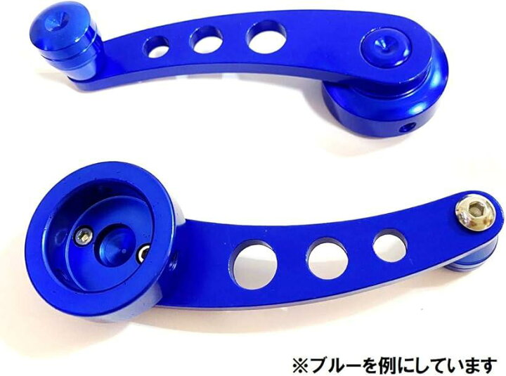 汎用 アルミ製 ウィンドウ 窓 レギュレーター クランク ハンドル クランクハンドル 交換 部品 旧車 ジムニー 軽トラ 03 シルバー( 03 シルバー) スピード発送 Reapri(リアプリ) ウィンドウレギュレーター クランク セット カーパーツ 全5色, 銀