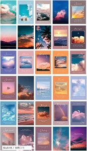 ŉ |XgJ[h 15Zbg ͂TCY k ؍ CO CeA G ~j|X^[ (SkyA+B / 30)