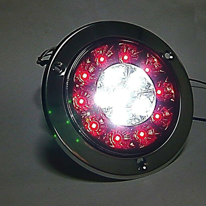 楽天市場 Ledテールランプ Ledサイドランプ トレーラーテールライト ブレーキランプ バックランプ 点灯 ジャパンテール 24v 2個セット 超高輝度 低消費電力 防水レンズ トラック セミトレーラー R スピード発送 Reapri リアプリ