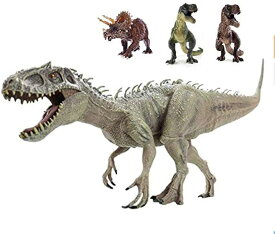 恐竜 フィギュア リアル 模型 ジュラ紀 30cm級 爬虫類 迫力 肉食 子供玩具 インドミナスレックス