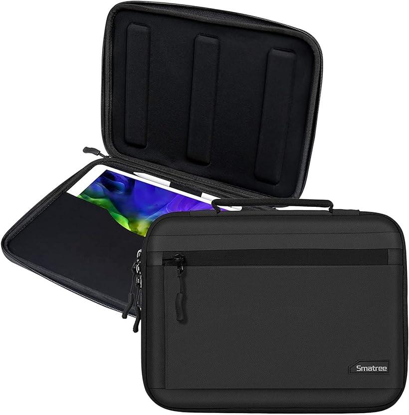Smatree 11.5インチipad 爆買い送料無料 Air4 ケース バッグ 11インチiPad Pro mini MDM 内寸：2 外形寸法：28.6x22x3cm Surface ハードタブレットスリーブバッグ goなど対応 激安挑戦中 ブラック