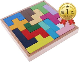 [TradeWind] スライドパズル 木製 ウッド 立体 3D ブロック パズル 積み木 キューブ 知育玩具 カラフル 認知症 脳トレ