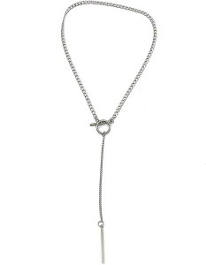 ネックレス 韓国ファッション Y字 オルチャンアクセサリー 人気デザインメンズ レディース チェーンネックレス