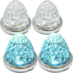 24V gbNp LED }[J[v TCh 8ʃNX^Jbgdl 16LED bLO ėp 4 Zbg ACXu[ F (ACXu[ F)