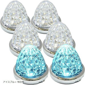 ݊i 24V gbNp LED }[J[v TCh 8ʃNX^Jbgdl 16LED bLO ėp 6 Zbg ACXu[ F(ACXu[ F)