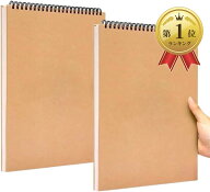 【楽天ランキング1位入賞】スケッチブック 2冊セット お絵描き帳 自由帳 クロッキー メモ帳 縦開き A4 (…