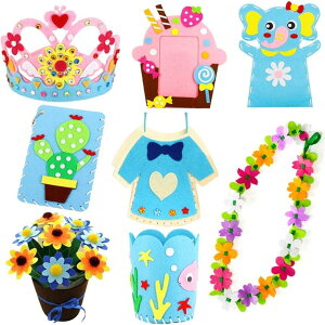 【楽天ランキング1位入賞】手芸キット 子供 遊ぶ 楽しめる ハンドメイド 工作 フェルト メイキングトイ Aタイプ