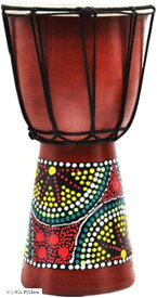 【楽天ランキング1位入賞】ジャンベ アフリカン ドラム 民族 楽器 打楽器 パーカッション ランダム 約14cm(ランダム 約14cm)