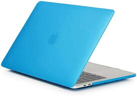 MacBook Air 2020 13 ケース 【 A2179 マックブックエアー 】カバー つや消し アクアブルー