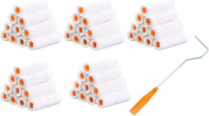 �y�C���g ���[���[ 4�C���` 100mm �э�10mm 50�� ������ �t�� �y���L �h�� �}�C�N���t�@�C�o�[ �ǎ� 50�Z�b�g