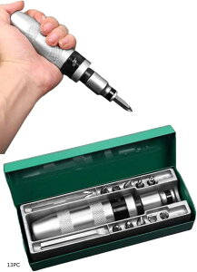 �V���b�N �h���C�o�[ �C���p�N�g �蓮 7PC �l�W �R �ׂ� �Ȃ� �h���� �C�� ���� �Z�b�g (13PC)