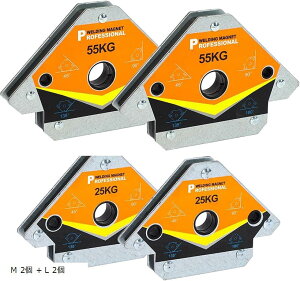 �n�ڃ}�O�l�b�g �n�ڃ}�O�l�b�g�z���_�[ ���p �Œ� ���p�x�Ή� �|�W�V���i�[ (M 2�� + L 2��)