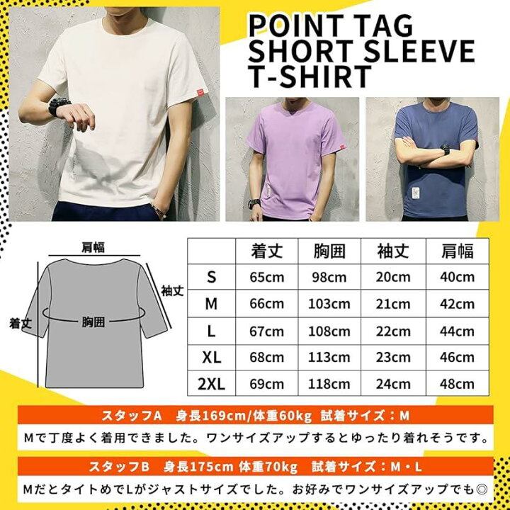 楽天市場 メリュエル クルーネック コットン ポイント タグ シンプル 半袖 Tシャツ 無地 カジュアル メンズ ホワイト Xl スピード発送 Reapri リアプリ