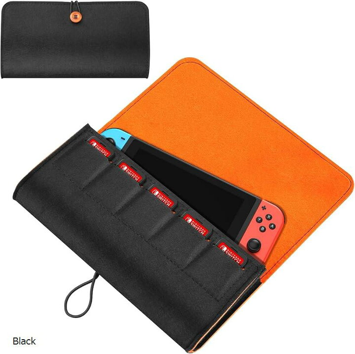 Procase Switch ケース ニンテンドースイッチ 保護カバー スイッチ ゲーム機 収納バッグ 収納ポーチ ゲームカード お得