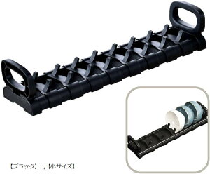 ディッシュスタンド 皿立て 食器立て 茶碗 汁椀 ラック 収納 水切り 引き出し 食器棚 シンク キッチン 台所 40cm 間隔調整可能 (「ブラック」, 「小サイズ」)
