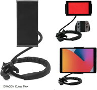 DRAGON CLAW MAX/PRO タブレット・ゲーム機ホルダー フレキシブル ネックホルダー 机上スタンド 車載スタ…
