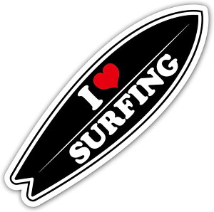 ISURFING �T�[�t�B���p �A�E�g�h�A�p �X�e�b�J�[ �V�[�� W150mmxH50mm �� �o�C�N �T�[�t�{�[�h ���O �h��