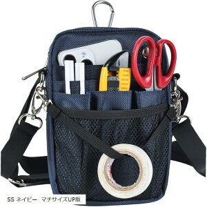 多機能 ウエストポーチ ナースポーチ ウエストバッグ ダブルジッパー 仕事用 11ポケット マチ付き 3wayショルダー 文具 工具 小物入れ 作業用 事務 看護 介護 腰袋 ベルト付き 撥水 防傷加工(SS