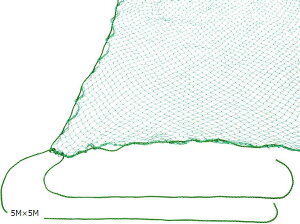 ړI{O[lbg 悯 TbJ[E싅lbg Ԗ25x25mm lR P[Xt (O[, 5Mx5M)